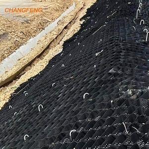 Plastichdpe Hdpe Geocell araba yolu yolu için ağır Geocell çakıl sabitleyici vakıf takviye ızgara - Product Image 3