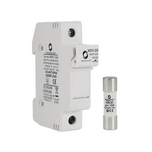 CE TUV 10A 12A 15A 16A 20A 25A 32AFuse10X38 1000V DC שמש מערכת PV נתיך בעל פתיל שמש - Product Image 1