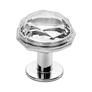 Chrome Plated Toilet Flush Button ABS Material Universal Fit Hand Control Push Button For Toilet Tank - Product Image 5