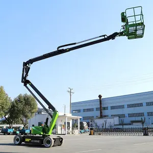 Mobile 21m Electric Aerial Work Articulated Boom Lift Self Propelled Articulated Boom Lift Man Lift Aerial Work