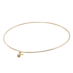Collane e Ciondoli in Argento, Collane con Sfera Rotonda per Donne/Uomini, Collana Color Oro Rosa, Regalo Femminile/Maschile, Girocollo - Product Image 5