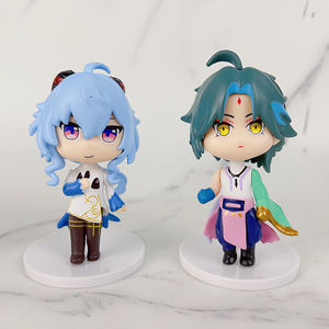 Juego de 6 figuras de acción de dibujos animados de Klee, modelos de juguete pequeños de <span class=keywords><strong>Genshin</strong></span> Impact Keqing, figuras coleccionables de PVC, 6 estilos en 1 - Product Image 4