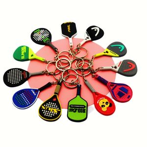 Wsnbwyeลูกปาเดล<span class=keywords><strong>babolat</strong></span> DIYระเหิดอะนิเมะ3D llaveros CHAVEIROพวงกุญแจยางBalleพวงกุญแจหัว - Product Image 2