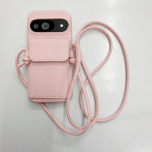 Fundas de cuero PU para Google <span class=keywords><strong>Pixel</strong></span> 8 9 con correa cruzada manos libres, tarjetero y funda para teléfono. - Product Image 6