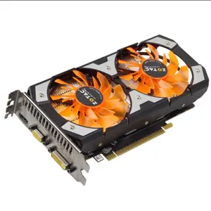 Hot Sell Used Zotac Video Card 6pin GDDR5 GTX 750Ti 2G Graphic Card For Desktop Computer