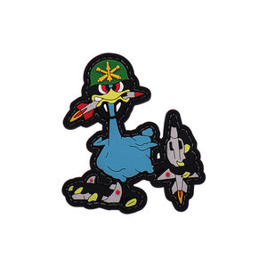 <span class=keywords><strong>Guess</strong></span> You Like, regalo personalizado, manualidades, diseñador de fábrica, bandera personalizada, logotipo de Animal de dibujos animados, parche bordado de goma de Pvc, <span class=keywords><strong>ropa</strong></span> - Product Image 2