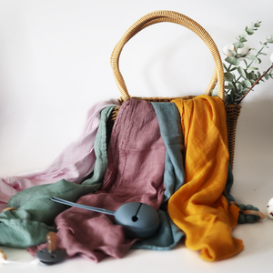 Cotone organico di bambù bambino 120x120cm neonato avvolge coperta mussola Swaddle <span class=keywords><strong>Wrap</strong></span> - Product Image 4