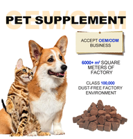 Friandises à mâcher pour animaux de compagnie en marque privée, complément pour les hanches et les articulations, avec glucosamine et MSM, soulage la raideur et les douleurs pour les chiens et les chats