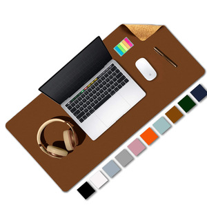 Customized eco-friendly cork and leather desk <b>mats</b>, <b>mouse</b> pads, <b>large</b> double-sided anti-slip <b>mats</b>, gaming <b>mats</b>, and writing - Product Image 3