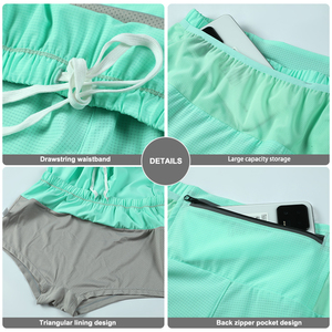 Pantalones cortos deportivos OME con logo personalizado para hombre, ligeros, transpirables, para correr, maratón y entrenamiento. - Product Image 5