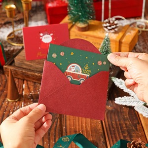 Stock Ready cartoline di Natale Minimal Design tipografico vacanza personalizzata - Product Image 6