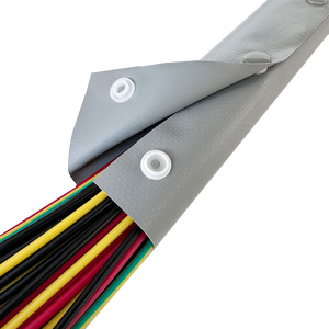 JP barato botão Pvc dupla face uso fio proteção impermeável à prova de fogo cabo fio manga - Product Image 1