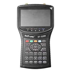 ST-5260 DVB/S2 HD Spectrum MER Satellite Finder Meter ST-5260 HD Pencari Sinyal Satelit Genggam Sat Locator GTMedia 4.3 Inch - Product Image 1