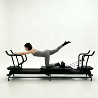 Machine de Pilates Reformer en alliage d'aluminium de précision pour équipement de fitness professionnel de qualité studio avec glisse fluide