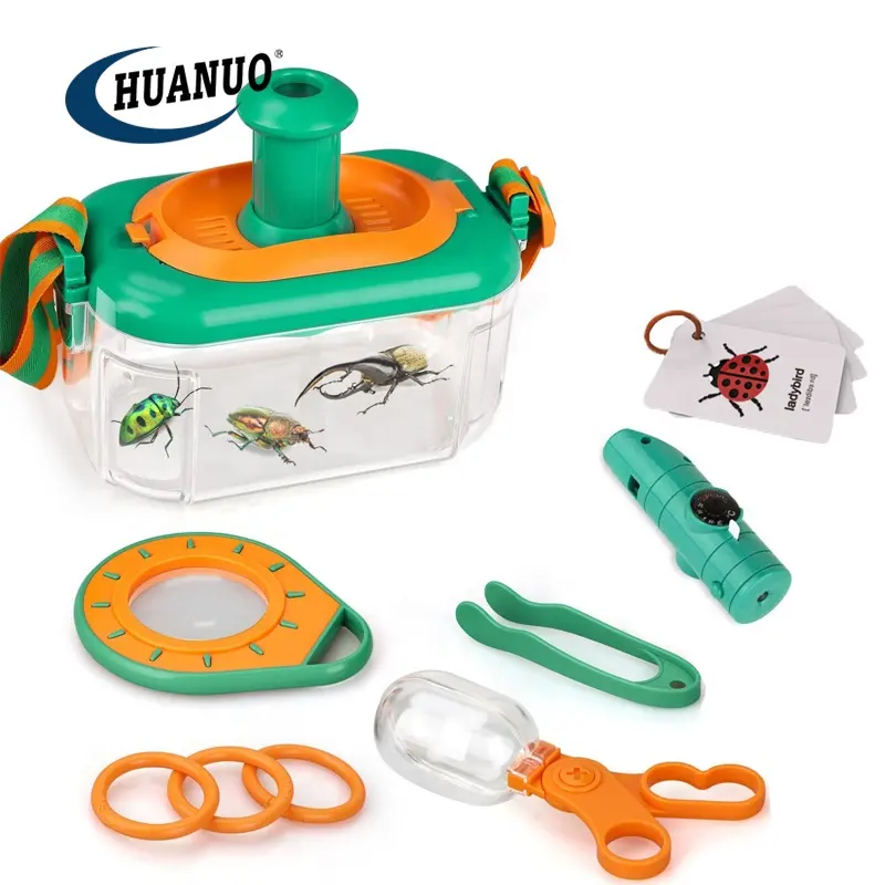 Kids outdoor camping kit bug catching explorer kit toy camping set