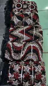 Indian Supplier's New Embroidered Velvet <b>Fabric</b> Lunching Tulle for Women's Wedding Clothing Export Price - Product Image 5