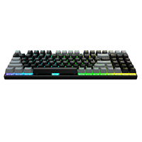 Nouvel arrivage Clavier mécanique filaire à 94 touches Clavier mécanique de jeu à rétroéclairage RVB pour ordinateur/ordinateur portable