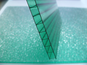 Support transparent OEM Polycarbone clair fumé Multiwall Twinwall feuille de toit <span class=keywords><strong>en</strong></span> plastique panneaux de serre creux <span class=keywords><strong>en</strong></span> Polycarbonate - Product Image 3