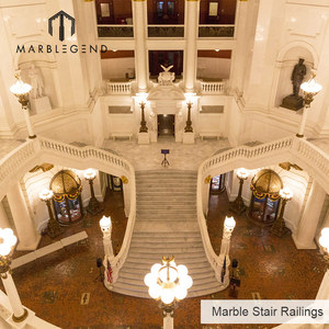 Classic Staircase Stairway Luxury Marble Stone Stair <strong>Step</strong> <strong>Tread</strong> - Product Image 6