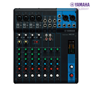 Console de <span class=keywords><strong>mixage</strong></span> audio analogique professionnelle <span class=keywords><strong>YAMAHA</strong></span> MG10 avec préamplis D-PRE, compresseur et sortie XLR - Product Image 2
