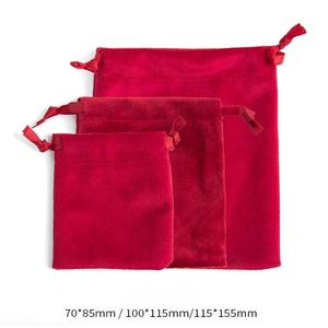 Bolsa <span class=keywords><strong>de</strong></span> Almacenamiento <span class=keywords><strong>de</strong></span> Terciopelo con Cordón para Joyas, Adornos, Pulseras <span class=keywords><strong>de</strong></span> Jade y Otras Joyas, Precio <span class=keywords><strong>de</strong></span> Fábrica - Product Image 4