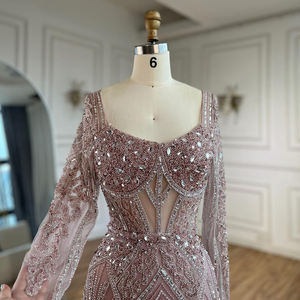 <span class=keywords><strong>ชุด</strong></span><span class=keywords><strong>ราตรี</strong></span>นางเงือก<span class=keywords><strong>แขน</strong></span><span class=keywords><strong>ยาว</strong></span>ประดับลูกปัดสำหรับผู้หญิง2025<span class=keywords><strong>ชุด</strong></span><span class=keywords><strong>ราตรี</strong></span>ชุดปาร์ตี้<span class=keywords><strong>เปิด</strong></span>โล่งสำหรับ LA72518เขาที่เงียบสงบ - Product Image 5