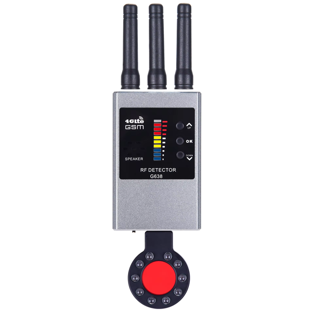 G638 Portable Handheld Professional Anti GPS Scanner GSM LTE 4G 5G RF Signal Detector Wholesale