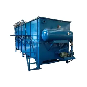 Tratamiento de Aguas Residuales de flotación de aire disuelto separador de aceite y agua de tipo Horizontal máquina flotante