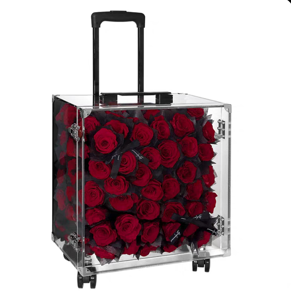 109 red roses (40*27*40)