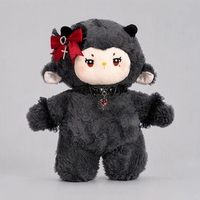 Peluche Mouton Style Gothique Adorable en Gros, Jouet en Peluche Doux et Moelleux, Cadeau Kawaii pour Filles, Anniversaire, Fêtes