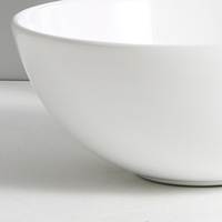 Évier rond en forme de Lavabo, vasque pour salle de bains, brillant, blanc, uni