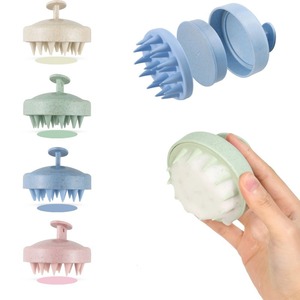 Escova de Limpeza de Silicone, Massageador de Couro Cabeludo para Crescimento Capilar, Remoção Eficiente de Caspa, Uso Úmido e Seco para Cuidado de Cabelos Grossos e Finos - Product Image 2