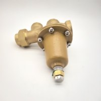 Soupape de sécurité en laiton à ressort, à filetage complet, à raccordement à bride, pour compresseur d'air à levage manuel au gaz et pour la pression d'eau et de l'air comprimé