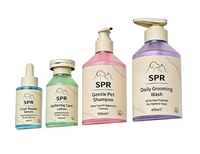 Ensemble de flacons multi-capacités 50 ml, 100 ml, 300 ml, 400 ml pour essence, lotion, gel douche, emballage complet pour soins de la peau