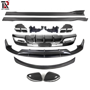 Kit de Carrocería de Fibra de Carbono para <span class=keywords><strong>Mercedes</strong></span> Clase <span class=keywords><strong>C</strong></span> W205 Pre <span class=keywords><strong>Sport</strong></span> <span class=keywords><strong>Edition</strong></span>, Alerón Delantero, Faldones Laterales, Alerón Trasero, Cubiertas de Espejos, 2015-2018 - Product Image 1