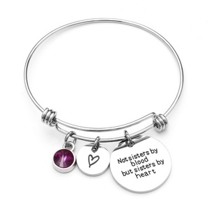 Wholesale Changeable Adjustable Wire Friendship <b>Bangle</b> <b>Bracelets</b> Women, Gemstone Bead Birthstone Jewelry Charm <b>Bracelet</b> - Product Image 5