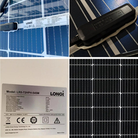 Panneau solaire N-Type HJT 415-450W de fabrication chinoise pour usage domestique, garantie 25 ans