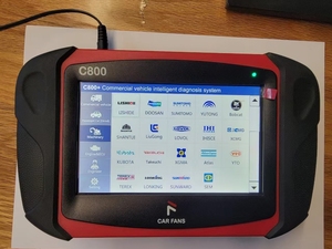 Outil de diagnostic HongWang pour excavatrice C800 - Équipement électrique de qualité professionnelle avec garantie d'un an - Product Image 2