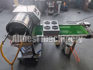 Machine de fabrication de rouleaux de printemps, entièrement automatique, commerciale, Roti Chapati, de grande taille, chinois, allemand