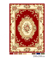Handgefertigter Hochflor Boho Perserteppich aus Wolle und Acryl mit Blumenmuster, rutschfest, haustierfreundlich, für Wohnzimmer und Schlafzimmer