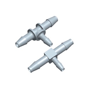 Réducteur en T en nylon Jiyou à diamètre égal, type T, collecteur à 3 voies avec connecteur cannelé pour raccord de tuyau en caoutchouc - Product Image 5