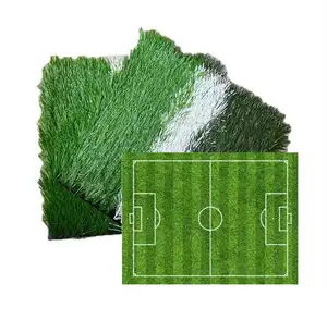 Artificial grass football turf grass with 50mm for football sports filed high quality football sport turf lawn