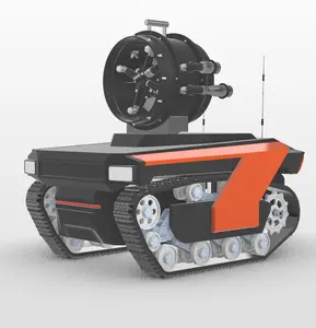 Yangın exhaust zu gibi yanıcı ve patlayıcı ortamlar için uygun Komodo-05 taşıma robotu