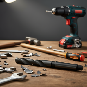 Foret hélicoïdal à tige conique Fervi 10 mm pour percer le métal, le bois et le plastique - Product Image 3