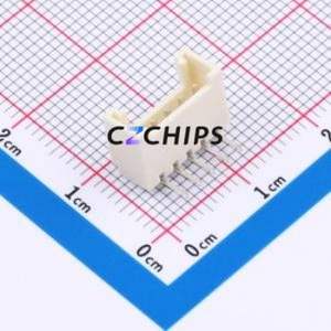 HC-HY2.0-5AW-M Wire-to-Board Pin Header Bent Lead Through Hole,P=2mm Connector 1x5P 2mm Right Angle Insert HY - Product Image 1