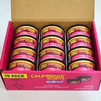 Diffuseur de parfum pour voiture California Scents, parfums cachés pour voiture avec couvercle de contrôle de la fragrance, évaporation naturelle