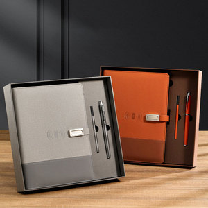 Cargador Inalámbrico Personalizado, Organizador, Cuaderno Inteligente de Cuero, Banco de Energía, Núcleo de Papel Reemplazable con Bloqueo de Disco USB - Product Image 4