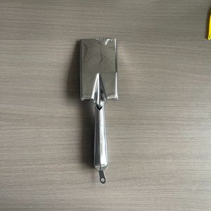 Stainless Steel Square Shovel For Gardening Soil Loosening And Flower Planting Metal Handle Bulk Pack - Product Image 1