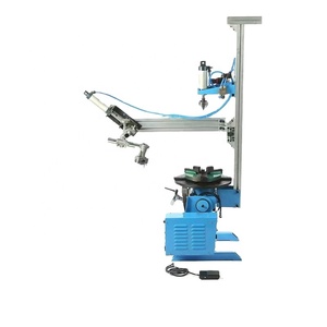Soporte de antorcha neumática contrapunto 100kg posicionador de soldadura 300kg plato giratorio + mandril de 400mm - Product Image 4