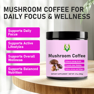 Café aux champignons le plus vendu avec du Lion's Mane, améliore la mémoire et la concentration, favorise la relaxation et l'équilibre quotidien, café aux champignons - Product Image 2